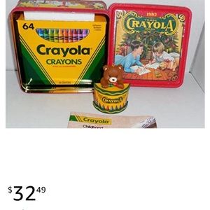 Vintage 1992 Crayola box